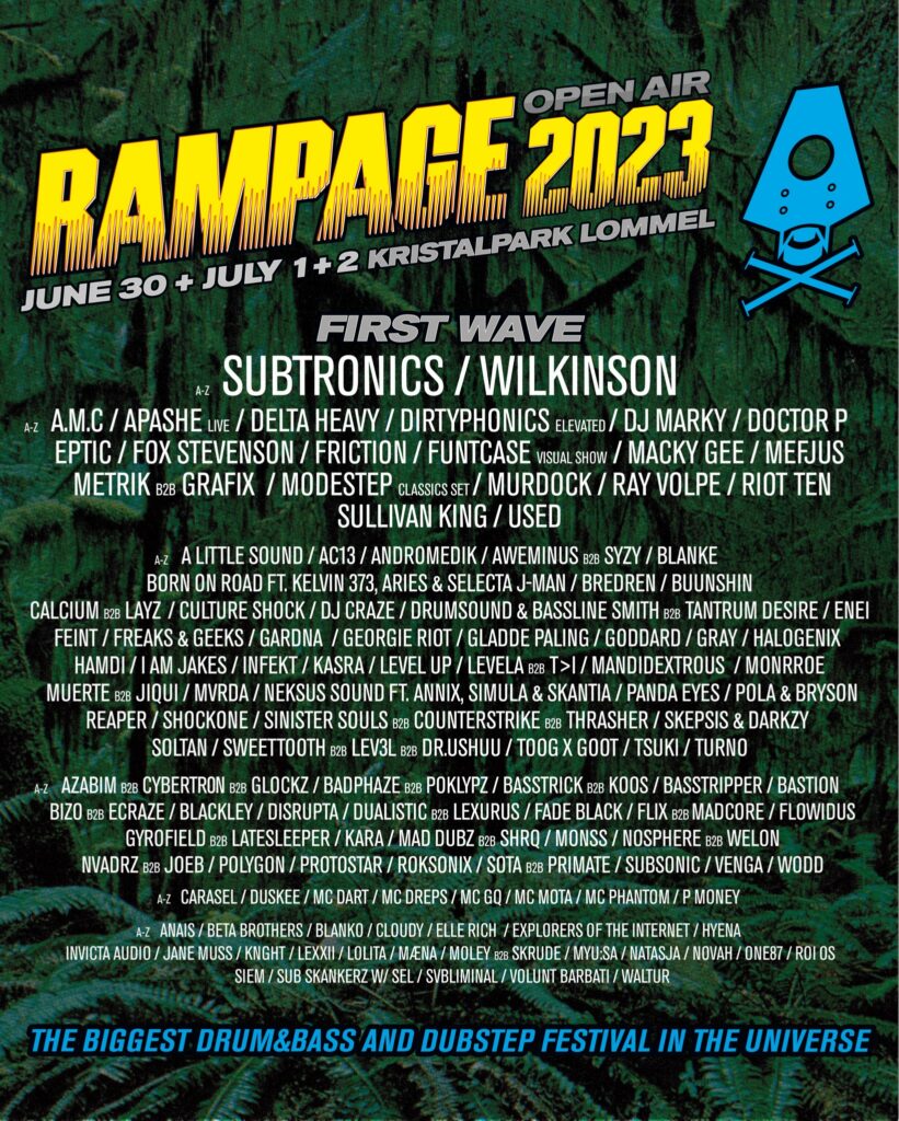 Rampage Open Air 2023 - First Wave Lineup