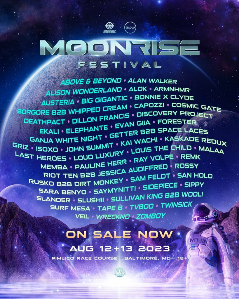 The Lineup for Moonrise Festival 2023 Has Landed EDM Identity