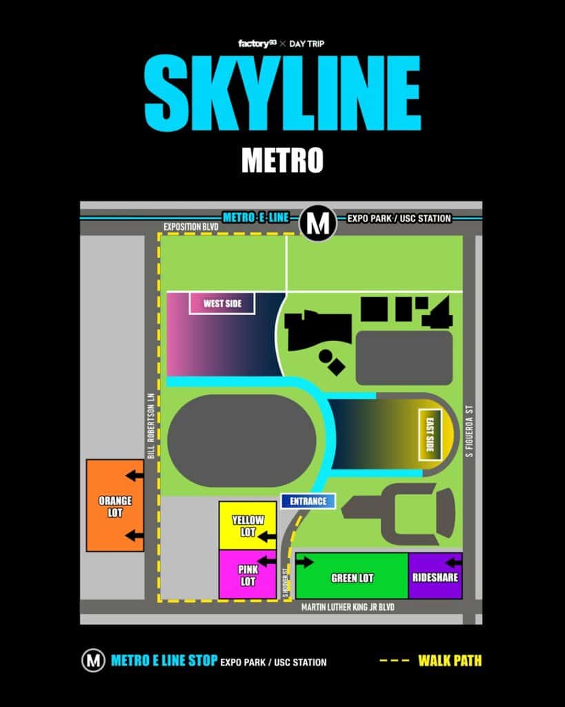 Skyline Los Angeles 2023 Set Times, Festival Map, and Essential Info ...