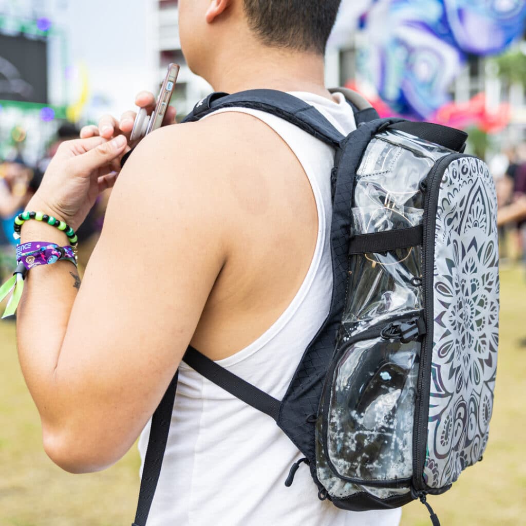 Lunchbox Hydration Backpack  Live Events, Festivals, Raves - Lunchbox Packs