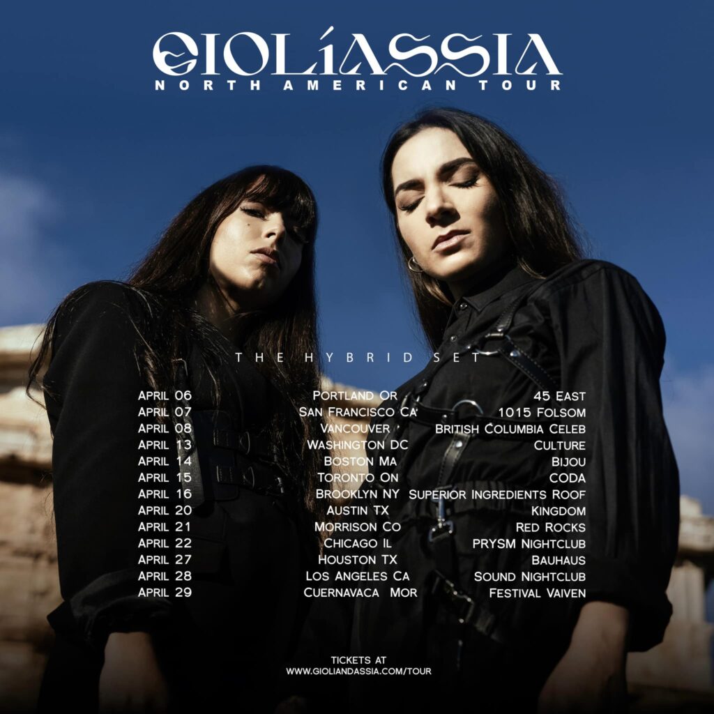Giolli & Assia North American Tour Dates