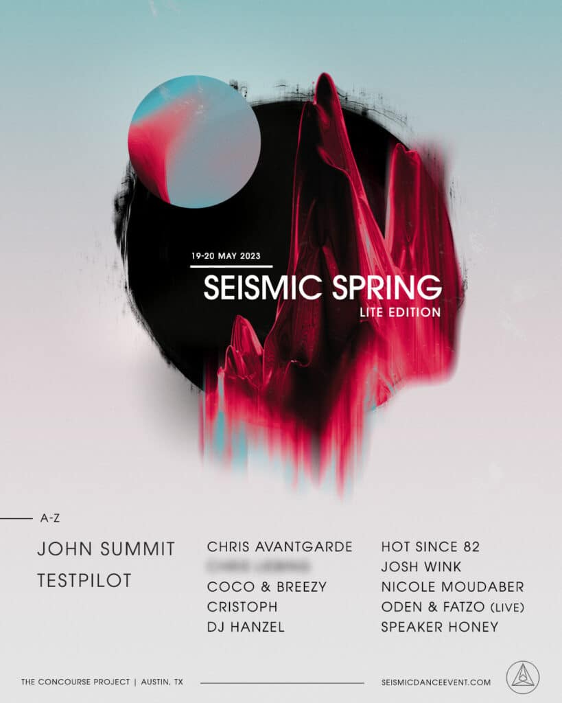 Seismic Spring 2023 Lineup