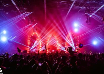 Basscon Wasteland stage from 2022