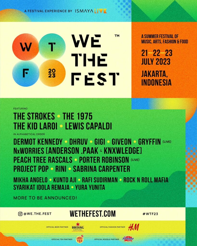 We The Fest 2023 - Phase 1 Lineup