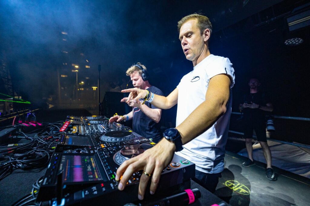 Ferry Corsten and Armin van Buuren at Ultra Music Festival 2023