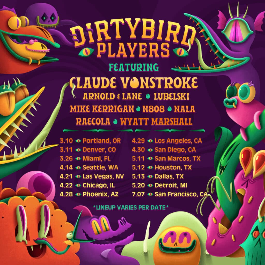 Dirtybird Players Tour 2023