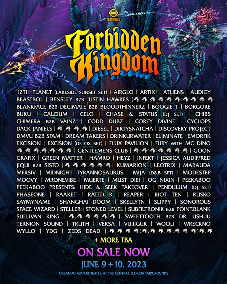 Forbidden Kingdom Packs a Punch with Initial 2023 Lineup EDM Identity