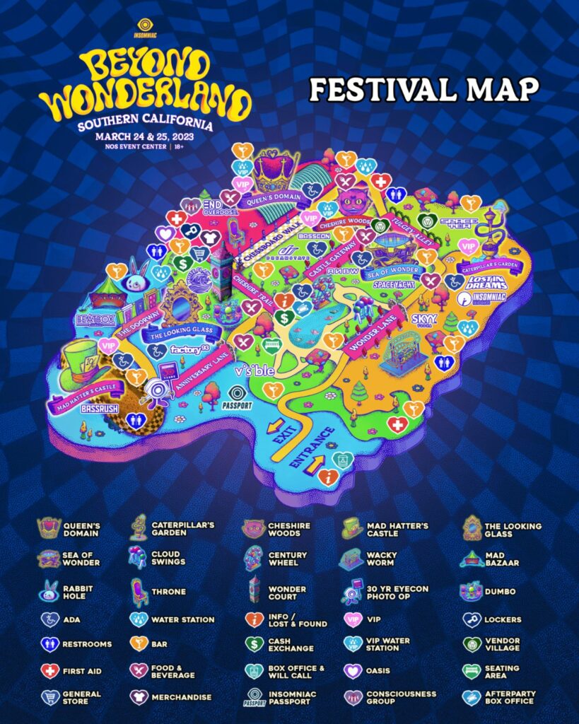 Beyond Wonderland SoCal 2023 Set Times, Festival Map, and Essential ...