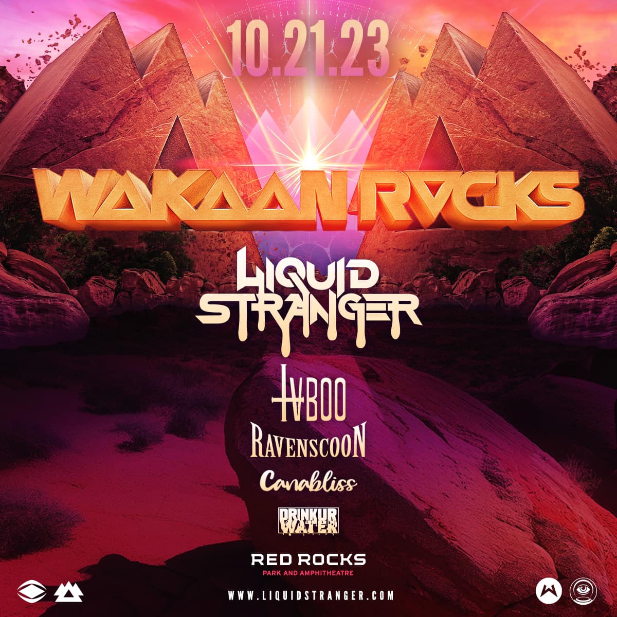 Liquid Stranger Announces Debut Edition of WAKAAN Rocks EDM Identity