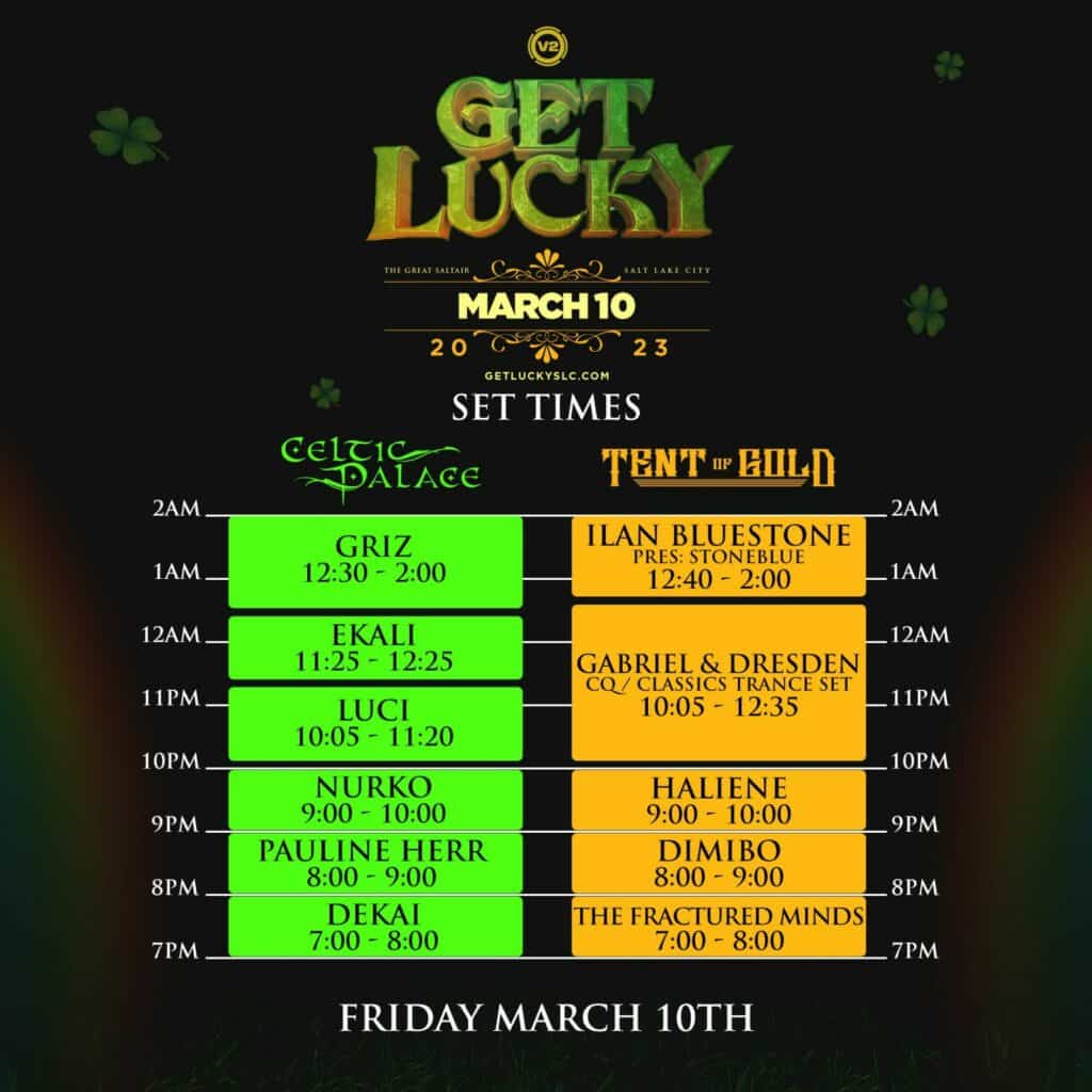 Get Lucky 2023 Set Times - Friday