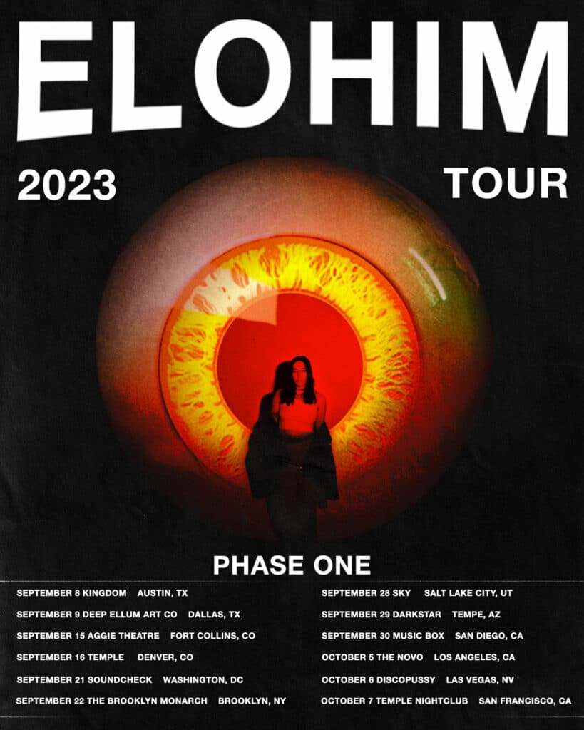 Elohim Fall 2023 Tour