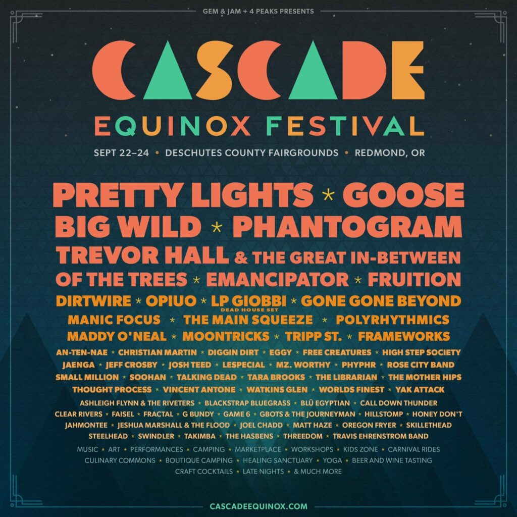 Cascade Equinox Festival Announces Lineup for Debut Edition EDM Identity