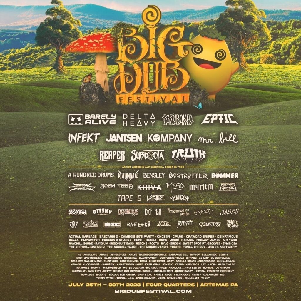 Big Dub Festival 2023 - Lineup