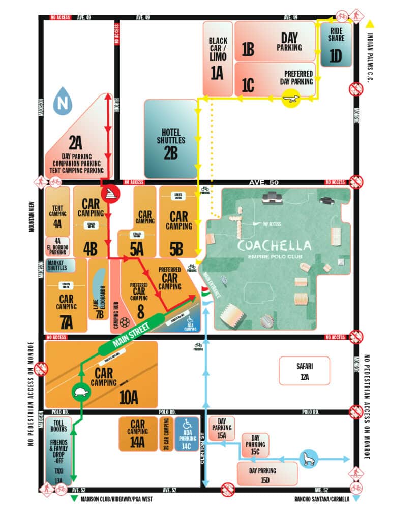 Harvey Lloyd Gossip Coachella 2023 Location Map