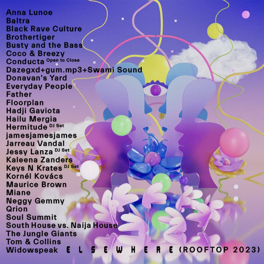 Elsewhere Rooftop - Summer Lineup 2023