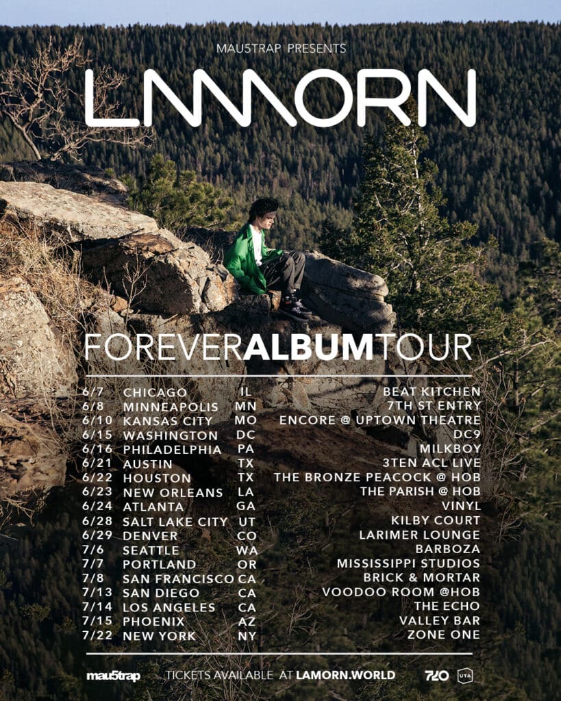Lamorn Forever Album Tour 2023 - Dates & Venues