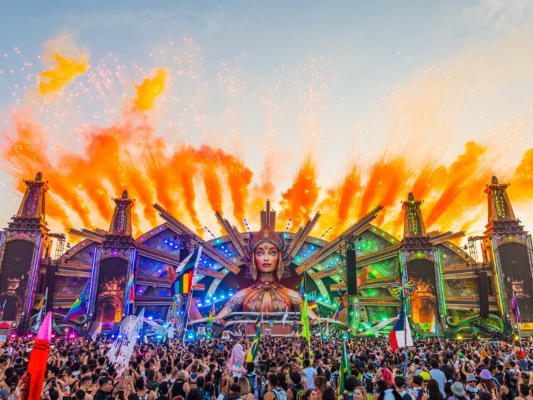 Kinetic Field at EDC Las Vegas 2023 - Day time