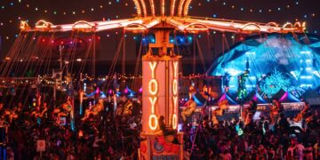 EDC Las Vegas 2023 swings