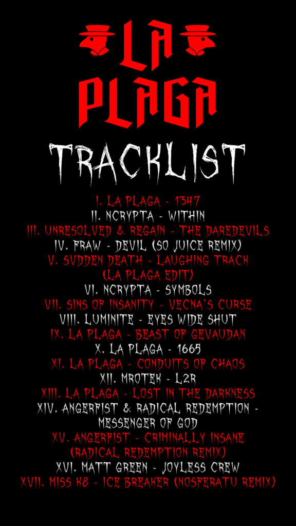 LA PLAGA - Paradigm Shift 017 Tracklist.