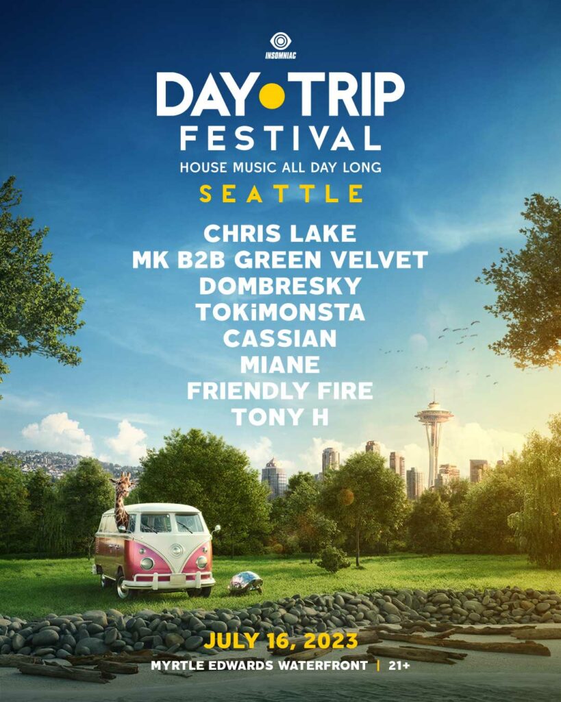 Day Trip Seattle Announces Lineup for Sophomore Edition EDM Identity