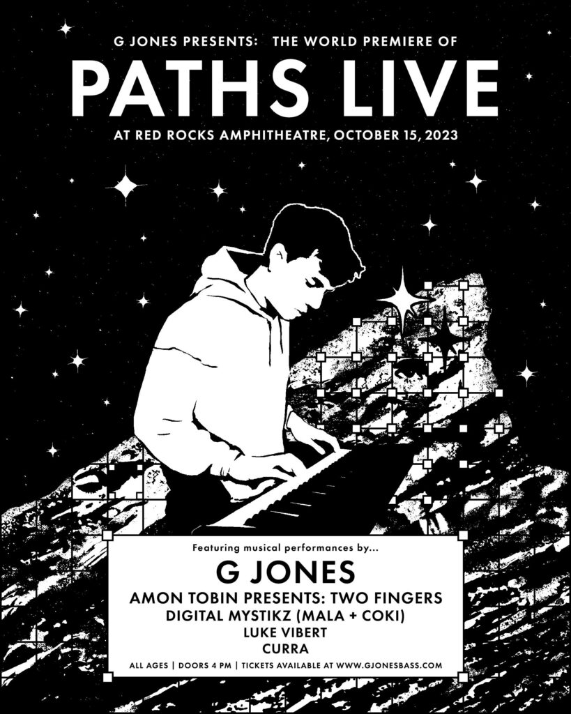 G Jones PATHS Live Red Rocks 2023 Lineup