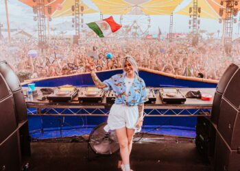 Jessica Audiffred at EDC Las Vegas - Camp EDC 2023