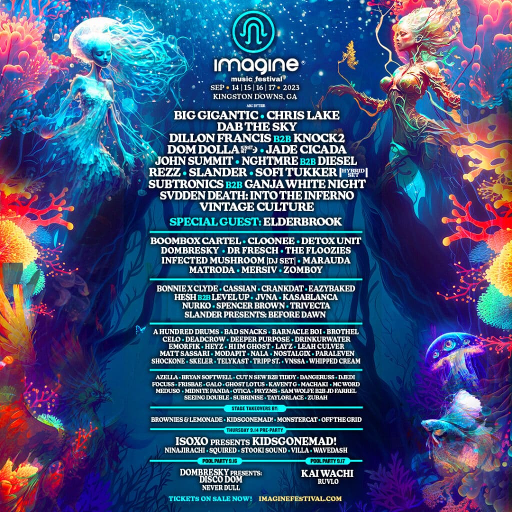 Imagine Music Festival 2023 - Phase Two Lineup