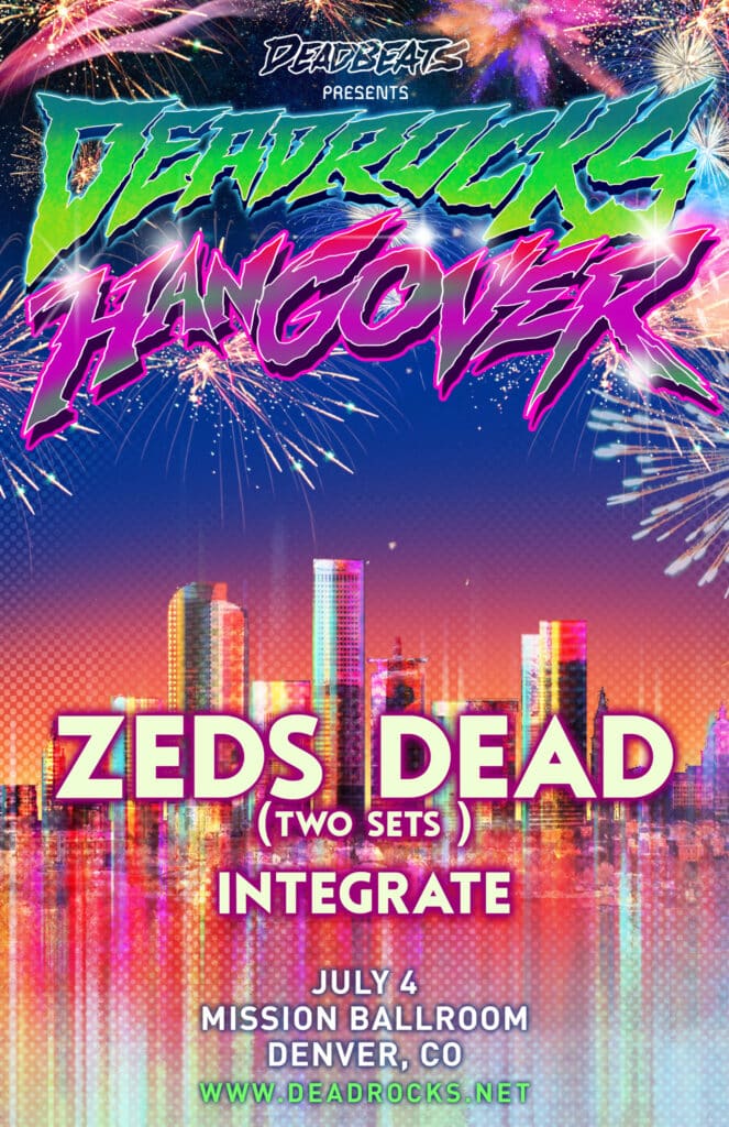 Deadrocks Hangover 2023 Lineup