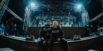 Daniel Krotz and Alex Prevatt at Singularity 2021 Mutiny Music Collective