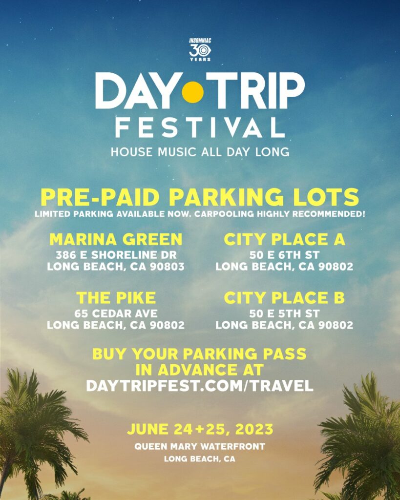 Day Trip Festival 2023 Parking Info