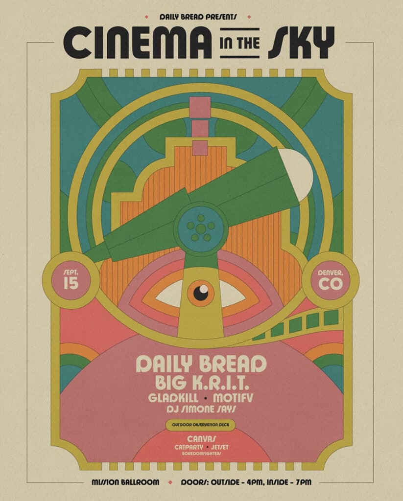 Daily Bread Presents Cinema in the Sky 2023 - Lineup