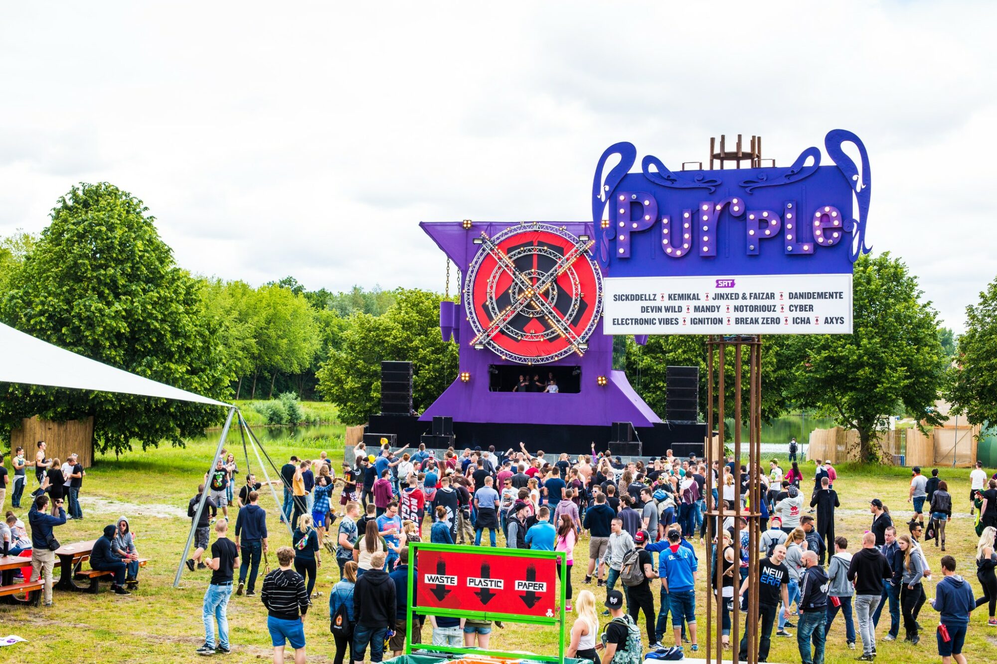 PURPLE stage at defqon.1 2022.