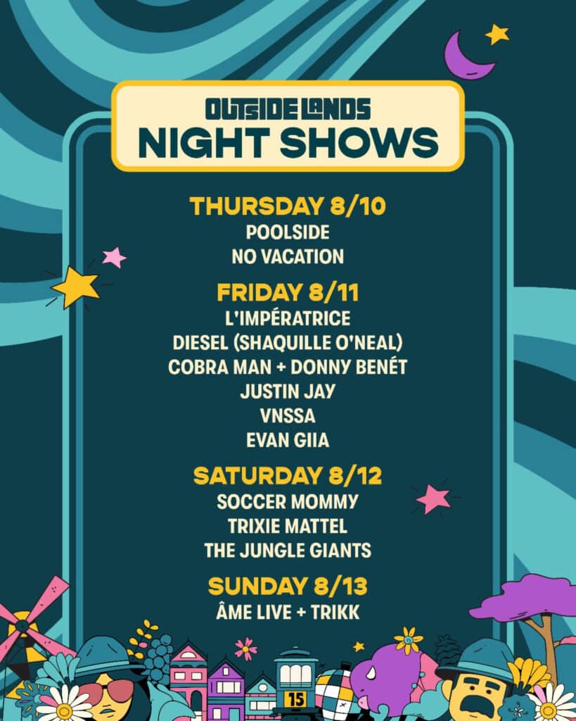 Outside Lands' 2023 Night Shows Lineups Have Landed EDM Identity