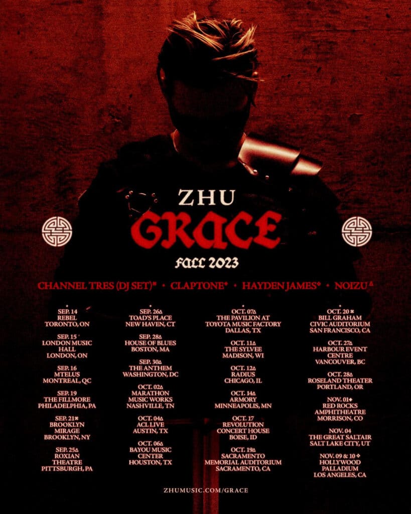 ZHU Grace Tour 2023