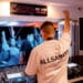 Café Mambo DJ crowd fist