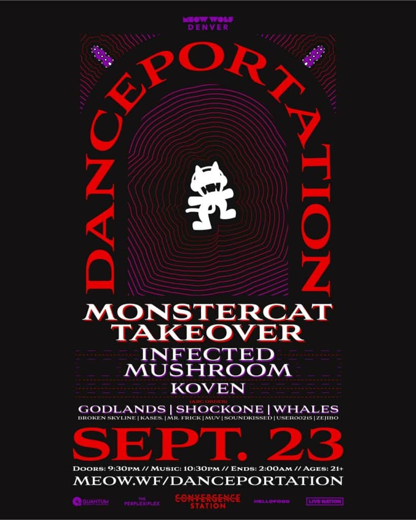 Meow Wolf - DANCEPORTATION Monstercat Takeover Lineup
