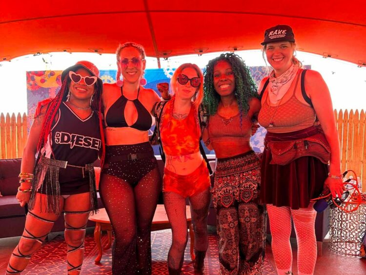 Female Ravers United Electric Forest