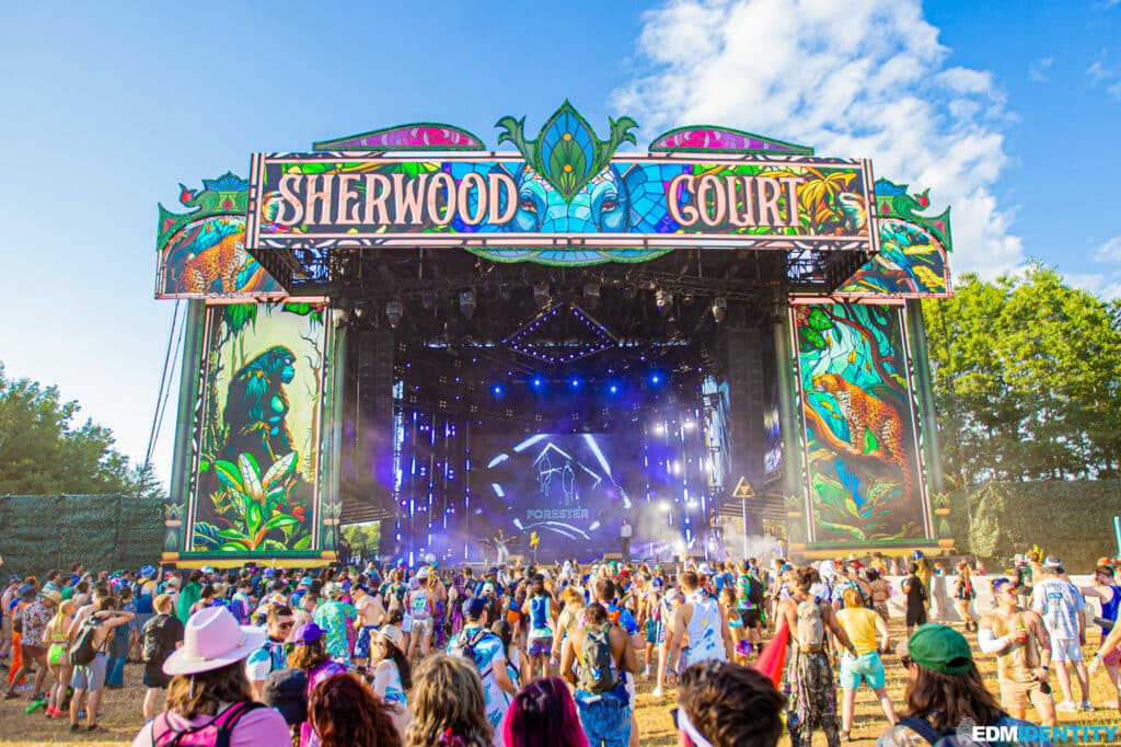 Electric Forest 2023 - Sherwood Court Stage Forester