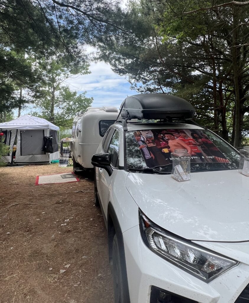 Jackie Peppler's Trailer at Electric Forest 2023