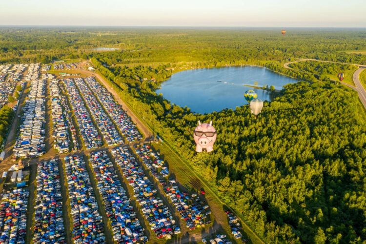 Electric Forest 2023 Camping