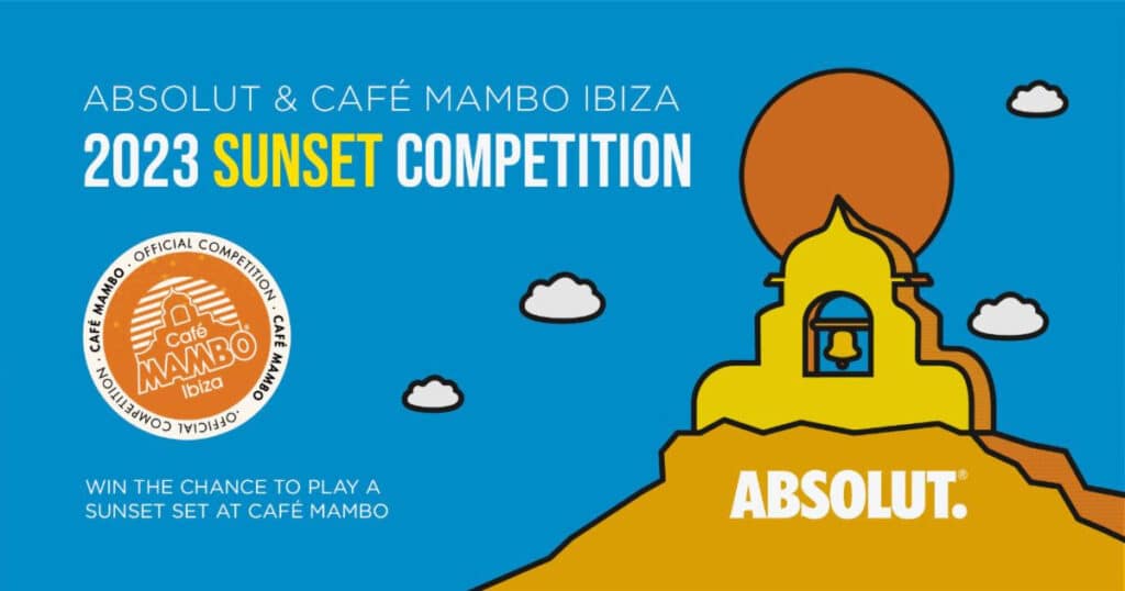 Café Mambo 2023 Sunset Competition Flyer