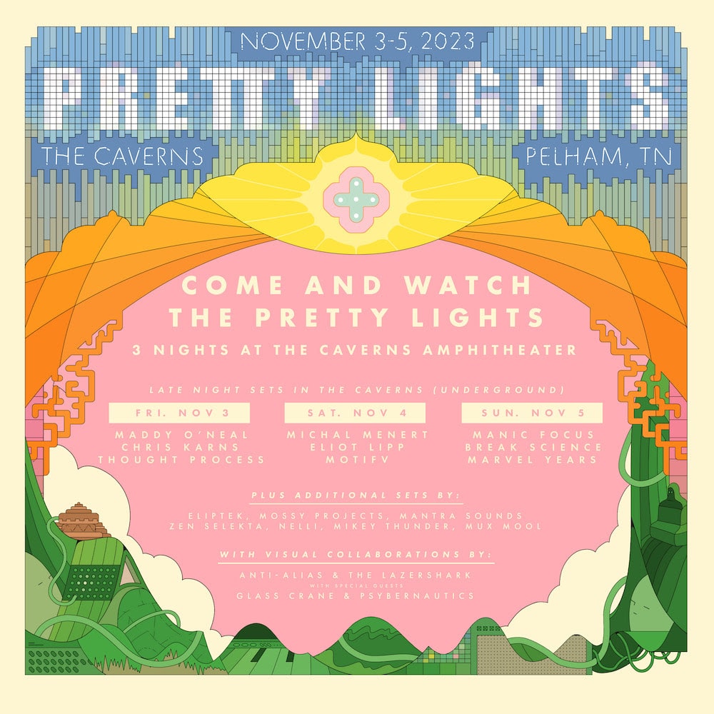 Pretty Lights Announces ThreeNight Showcase at The Caverns EDM Identity