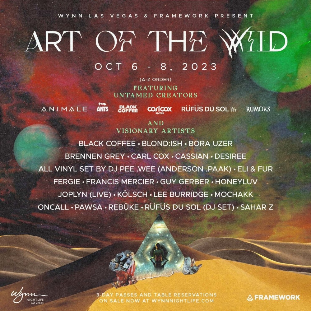 Art Of The Wild October 2023 - Lineup