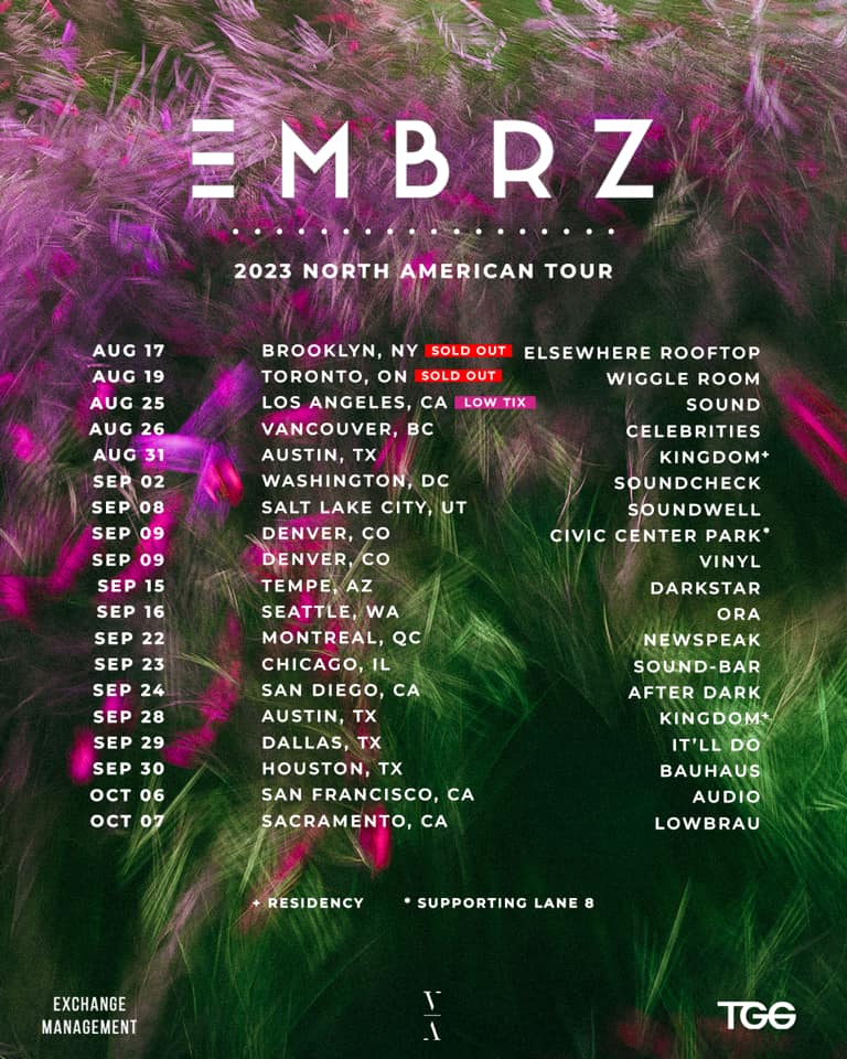 EMBRZ Tour 2023