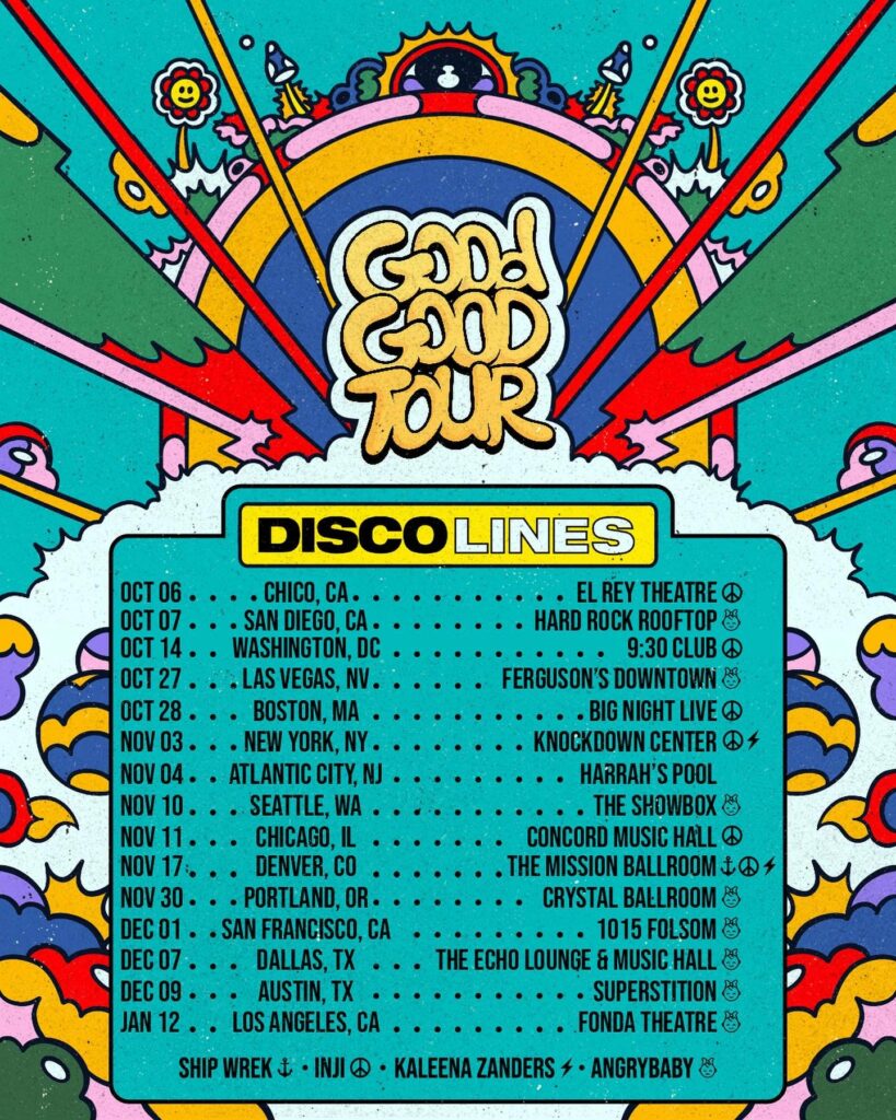 Disco Lines Good Good Tour Dates 2023
