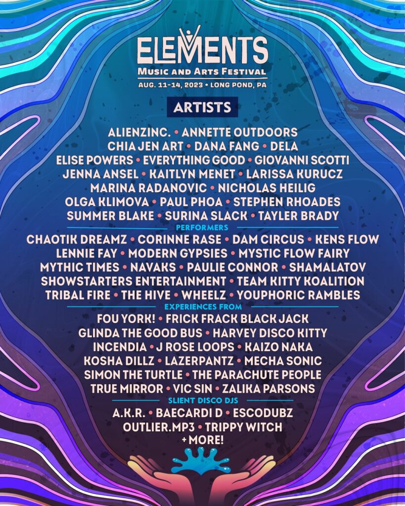 Elements Festival 2023 Set Times, Map, & Essential Info EDM Identity