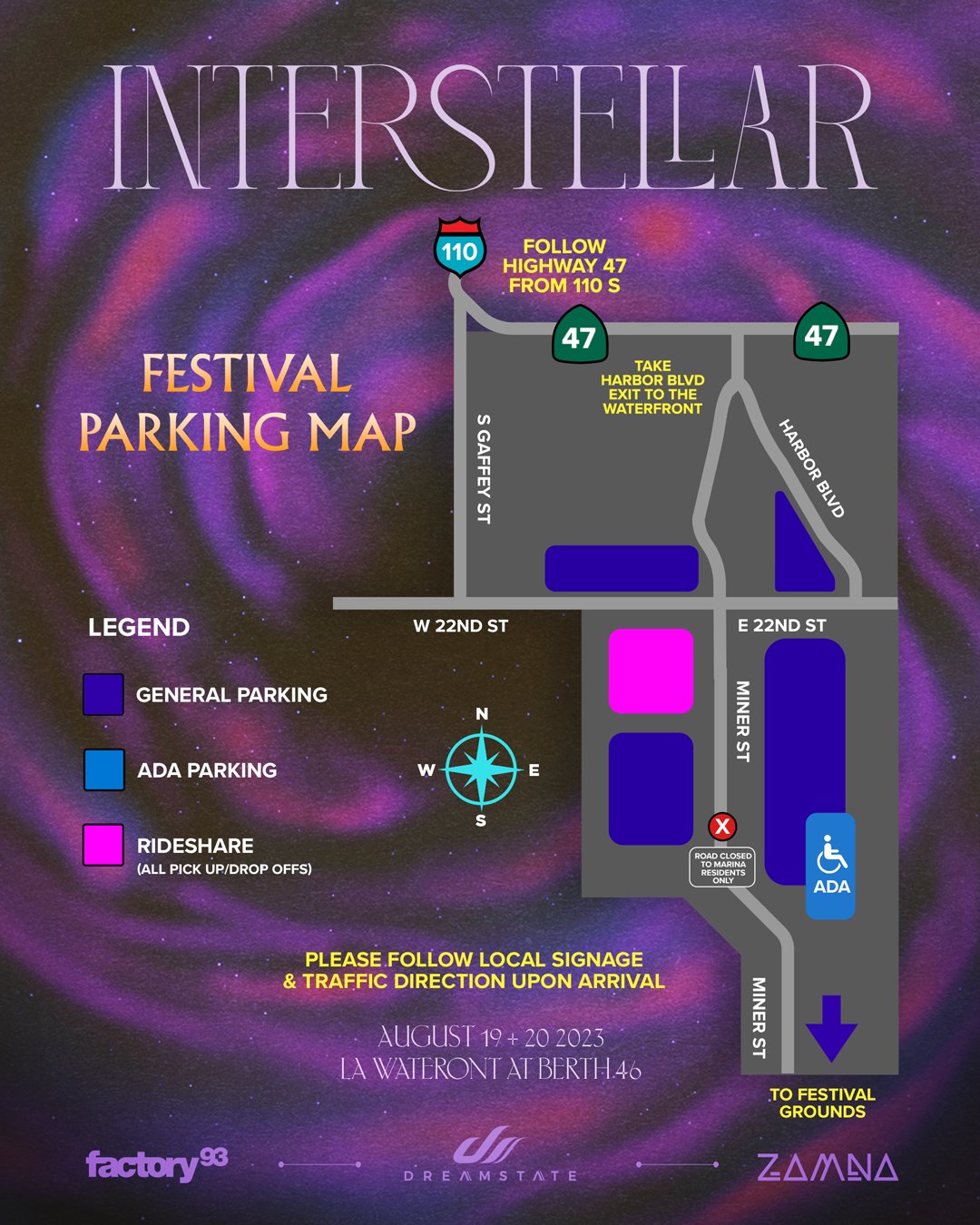 Interstellar 2023 Set Times, Festival Map, and Essential Info EDM