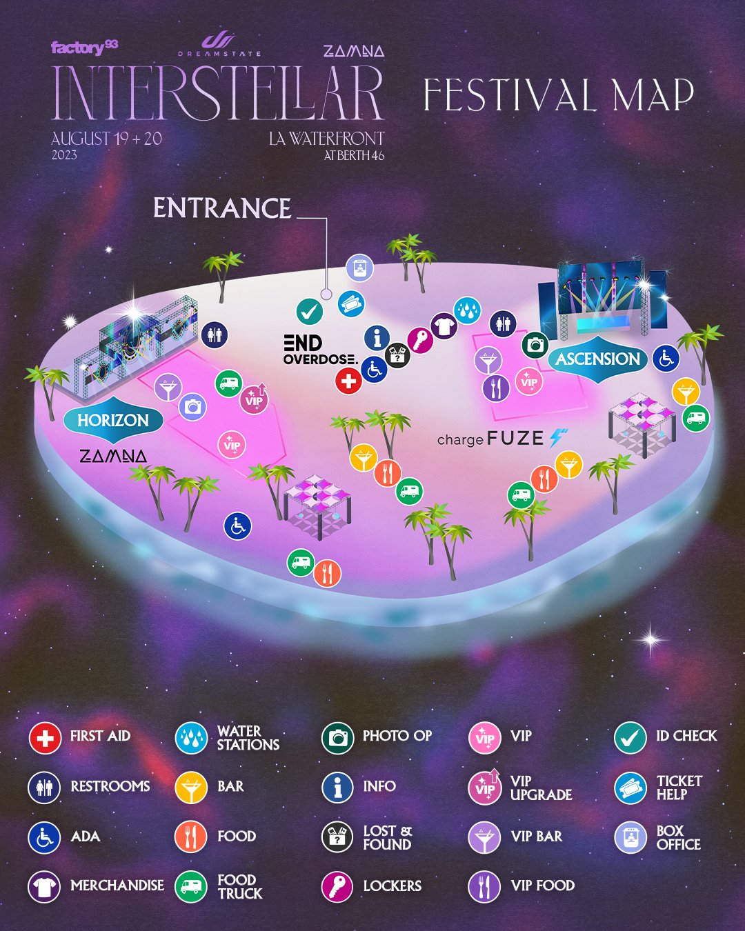 Interstellar 2023 Set Times, Festival Map, and Essential Info | EDM ...