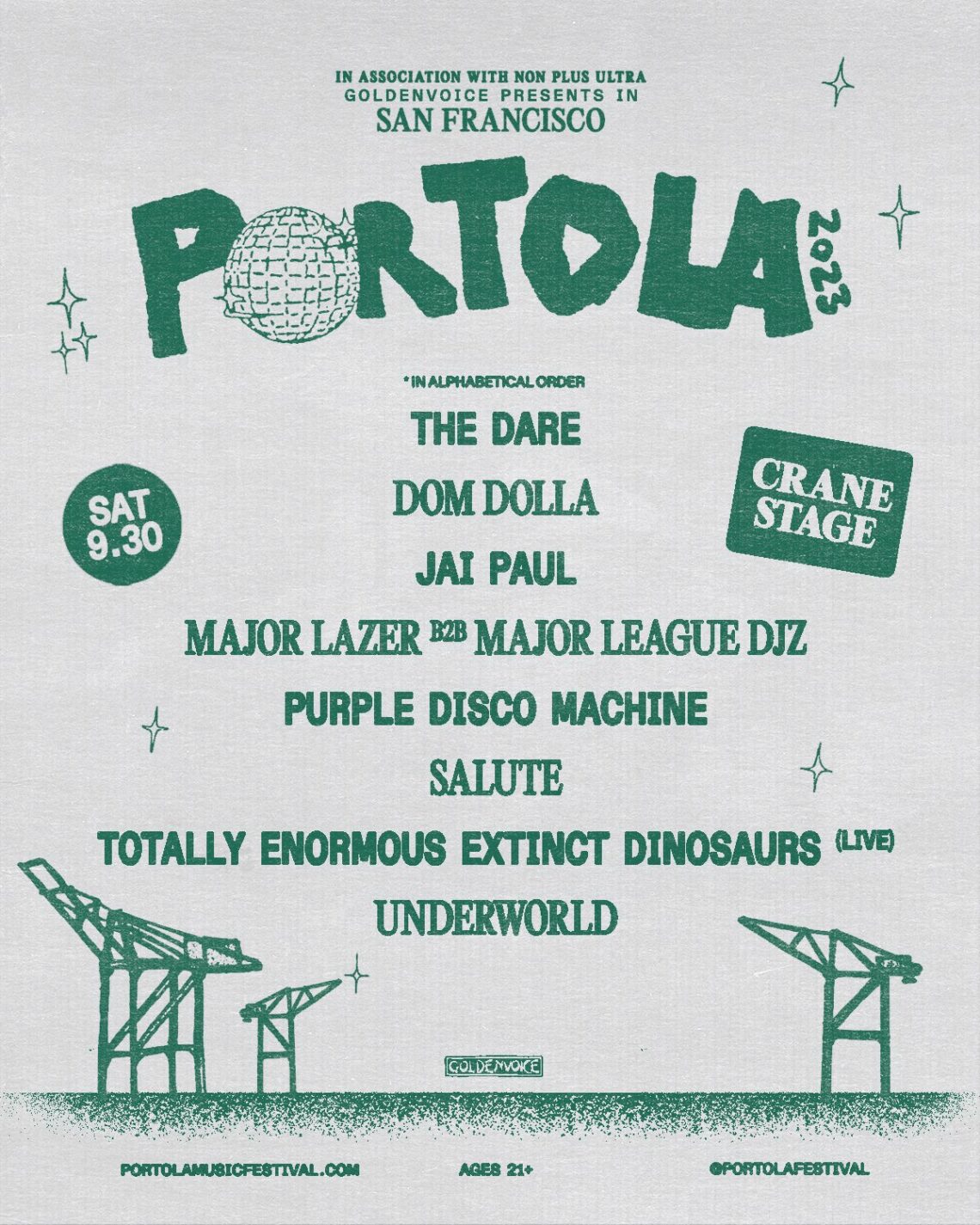 Portola Festival Reveals 2023 Lineup by Stage EDM Identity