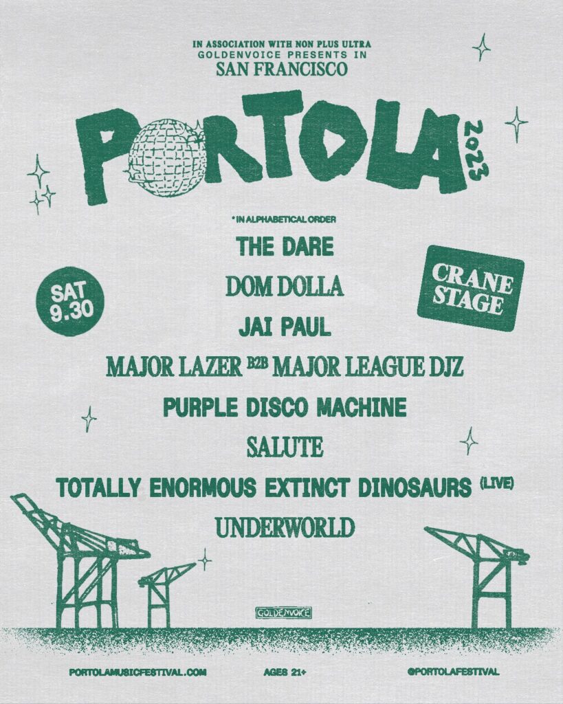 Portola Festival 2023 Crane Stage
